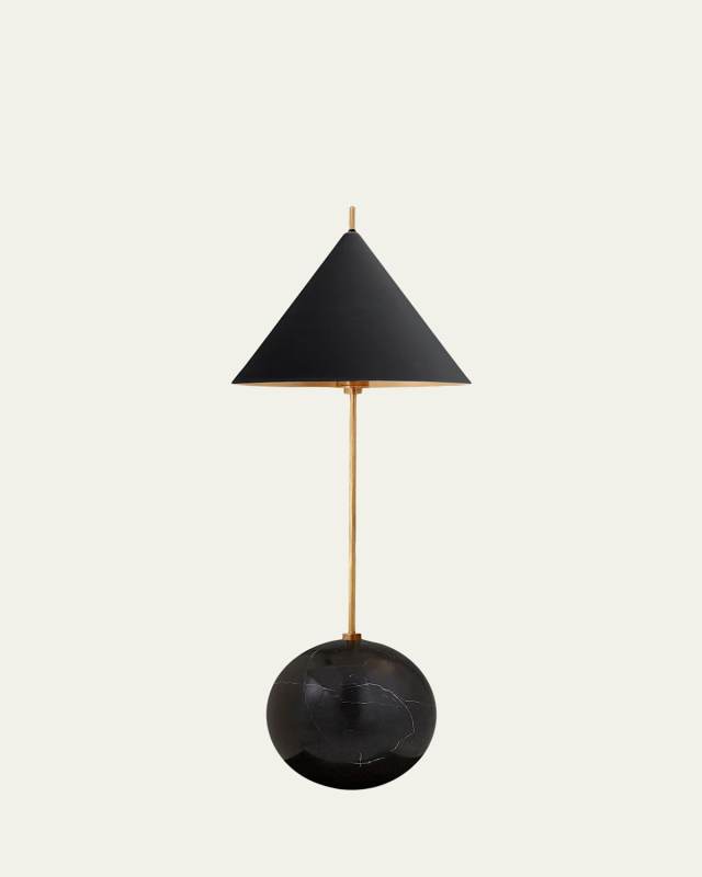 Cleo Orb Base Accent Lamp By Kelly Wearstler